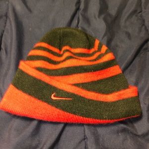 cute red and black hat